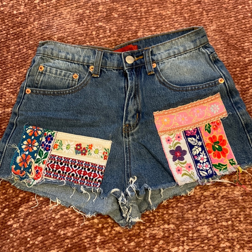 Cutoff Jean Shorts